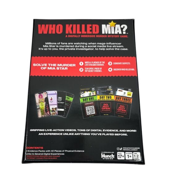 Who Killed Mia A Digitally Immersive Murder Mystery Game interactive party - Picture 5 of 12